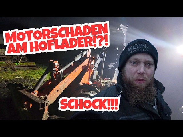 🤯 NEIN Motorschaden am Hoflader 😱 - FarmVLOG#1059