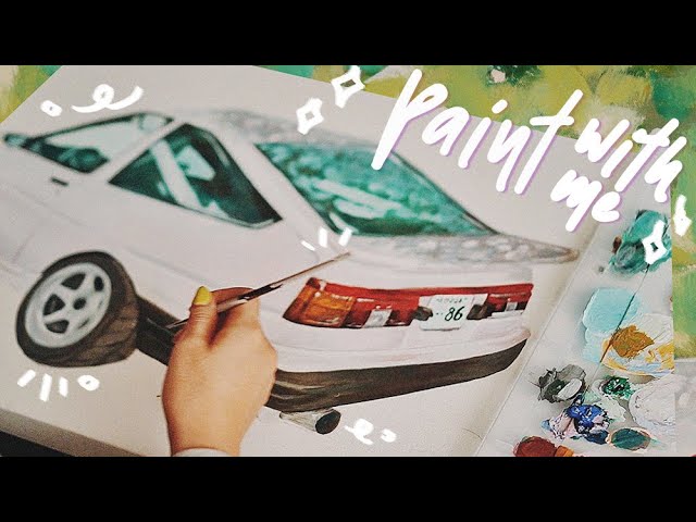 Chill Day: Paint with Me - Soothing Art Vlog