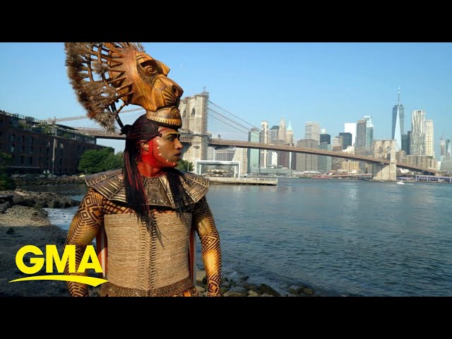 Cast of Broadway’s ‘The Lion King’ performs ‘Circle of Life’ | GMA