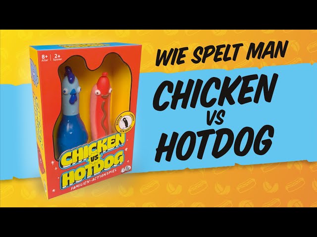 Spielanleitung Chicken vs Hotdog: Ein Spiel zum Werfen und Landen