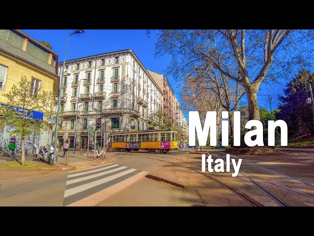 Milan, Italy 🇮🇹 Walking Tour - Milan Walking City  - Walk Travels