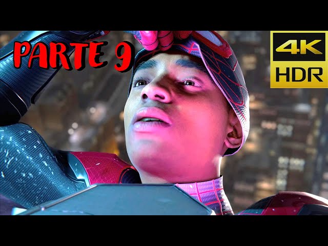 Spider-man: Miles Morales PS5 | Parte 9 | Gameplay Sin Comentarios | 4K HDR