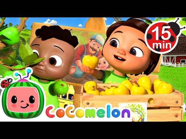 Fun On The Farm with Melon Patch Academy! | CoComelon | Songs and Cartoons | Best Videos for Babies