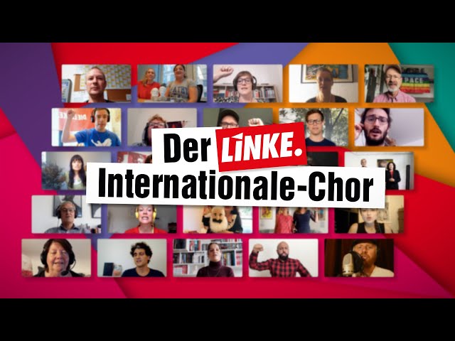 Der LINKE Internationale-Chor