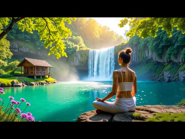 Inner Peace: Relaxing Music for Stress Relief | Gentle Waterfall Sounds for Calm & Relaxation