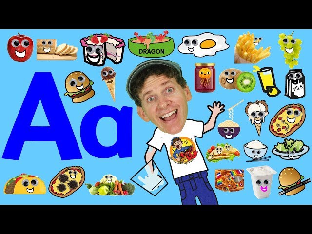 Food Alphabet Phonics Song for Kids | Do You Like Apples? Song  | Learning Food and ABCs