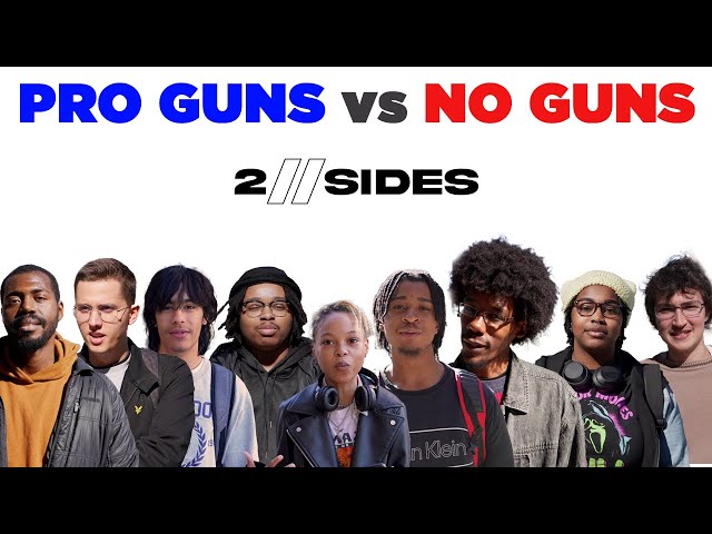 Pro Guns vs No Guns | Heated Debate on Gun Control & Safety | 2//SIDES