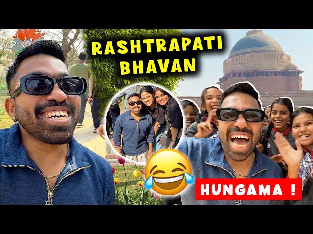 Rashtrapati Bhavan Mein Hungama Ho Gaya 😂 | Amrit Udyan