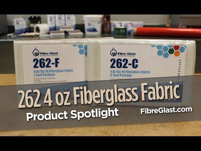 262 4 oz Fiberglass Fabric