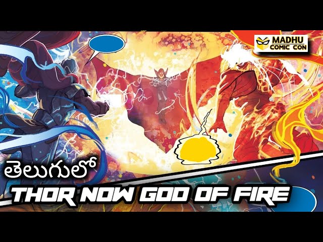 Phoenix Thor and Phoenix Possessed Logan Vs End of Time Doom _ Explained in Telugu || Madhu