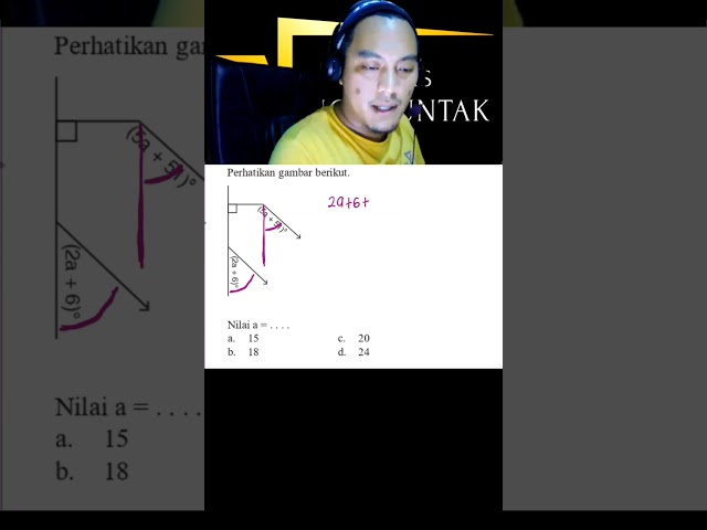 SOAL HOTS MATEMATIKA ini sering ditemui di Pengetahuan Kuantitatif. Begini cara ngerjainnya! #utbk