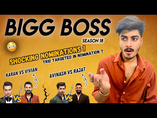 #BiggBoss18: Shocking Nominations, Rajat Vs Avinash, Karan Vs Vivian, Trio was target?