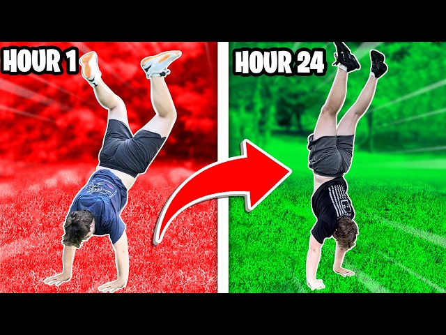 How To Learn A Handstand In 24 Hours!