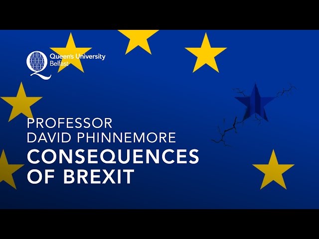 Consequences of Brexit - An Expert's View - Professor David Phinnemore