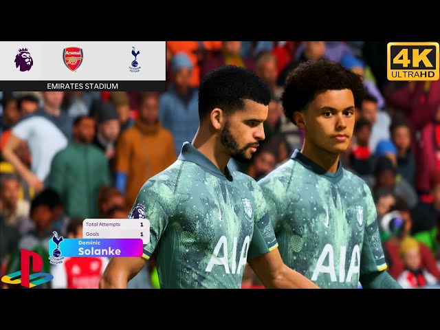 FC25 | Arsenal vs Tottenham Hotspur | Premier League Highlights | PS5 4K Gameplay