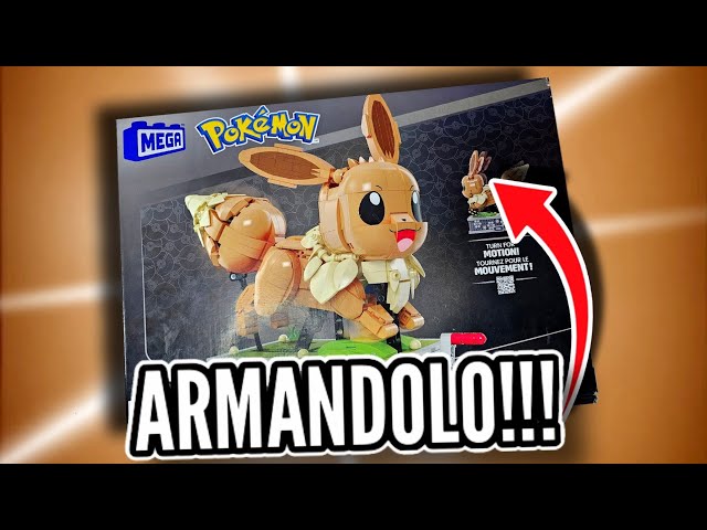 Armando Está FIGURA GIGANDE DE EEVEE MEGA COMSTRUX!!!