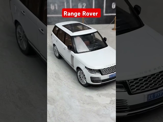 Satisfying with miniature Range Rover car 1:18 scale model #cars #carslover #ytshorts #shorts