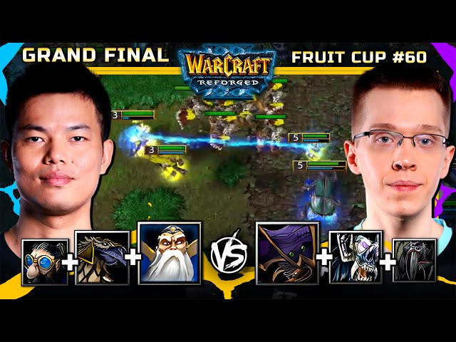 GRAND FINAL | HAPPY makes Crypt Lord META again vs FORTITUDE Gryphons | Warcraft 3 Reforged