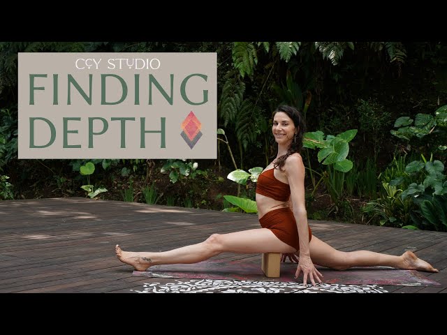 60 min - Finding Depth ~ A slow flow into Splits/Hanumanasana