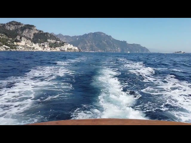 Part 3 Boat trip on the Amalfi Coast (the journey back)