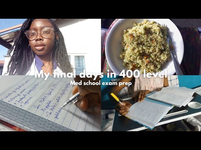 Prep with me for my 3rd MB exams | productive study vlog, study with me, Nigerian med school vlog 📚