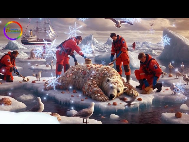 WILD ANIMAL | RESCUED | Polar Bear | Helps Its Injured Rescuer Back