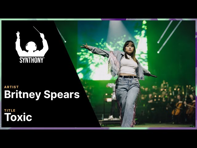 SYNTHONY - Britney Spears 'Toxic' (Live at Spark Arena 2024) | ProShot 4K