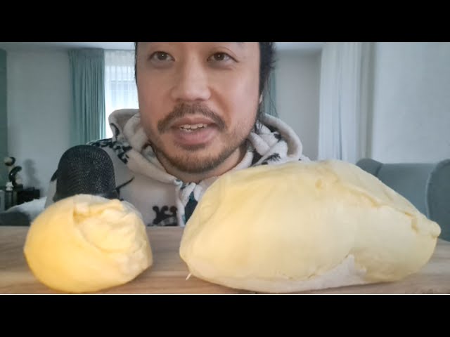 ASMR EATING SOUNDS - DURIAN