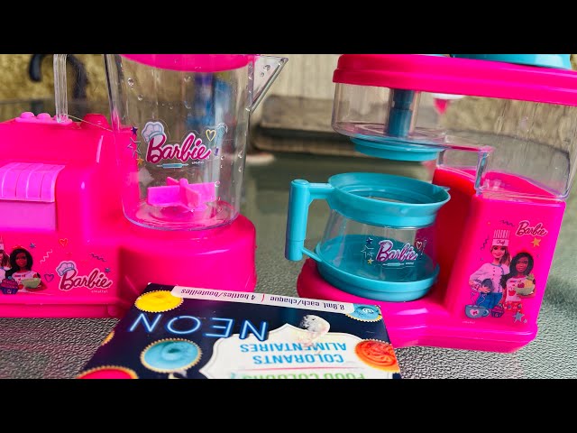 13 Minutes Satisfying w/ unboxing & review Miniature barbie kitchen set toys ASMR video