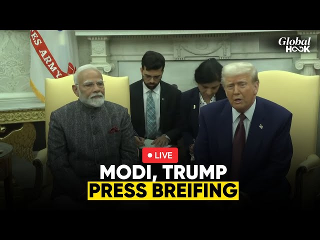 Modi-Trump Live | Modi And Trump's First Joint Press Conference