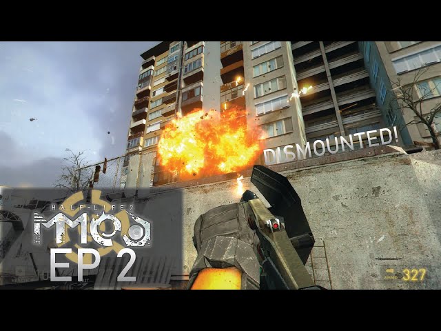 Half Life 2: MMod P.2 - You Can Now Dismount the Machine Gun?!