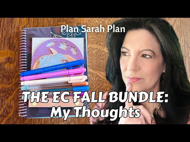 The Fall Bundle from Erin Condren | HONEST REVIEW! | Ideas!