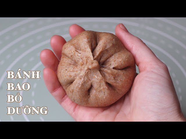 Bánh Bao Bổ Dưỡng - Công Thức Quá Đơn Giản - Nhân Rau Củ Với Công Thức Mềm Ẩm Rất Ngon