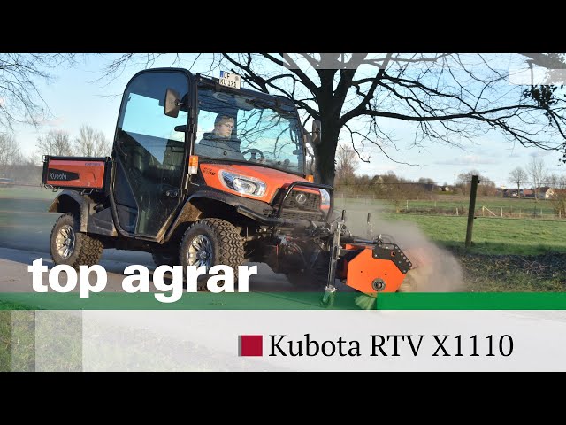 top agrar-Vergleichstest | UTV Kubota RTV X1100 | "Der Kommunale" im Vergleich