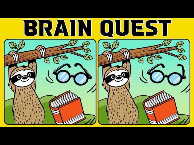 Spot the 3 Differences | Brain Workout 《A Little Difficult》