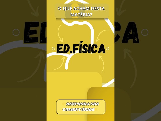 O QUE VOCÊ ACHA (🏃‍♂️EDUCAÇÃO FÍSICA🏃‍♀️)? #dapa #oqueacha #edfisica #educaçãofísica