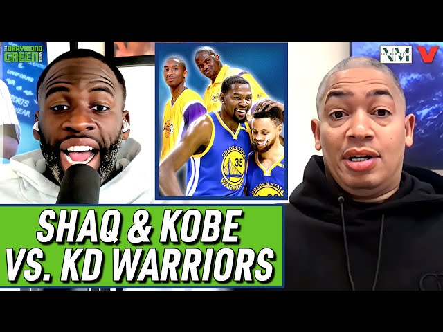 2001 Lakers (Shaq & Kobe) vs. Durant & Curry Warriors: who wins? | Ty Lue, Draymond & Baron debate