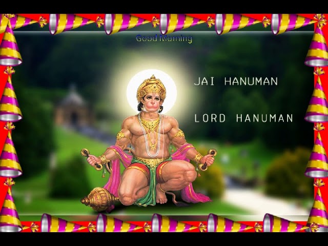 God Hanuman Ji Good Morning Wishes Greetings Quotes Wishes Pictures Images Whatsapp Message #1