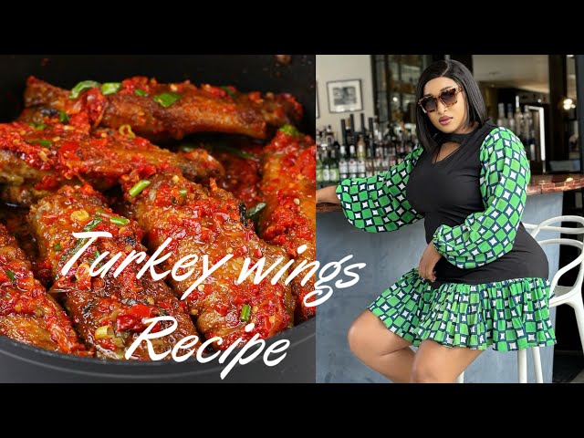 Turkey wings Recipe by a Gorgeous Chef,A recipe you have never seen before