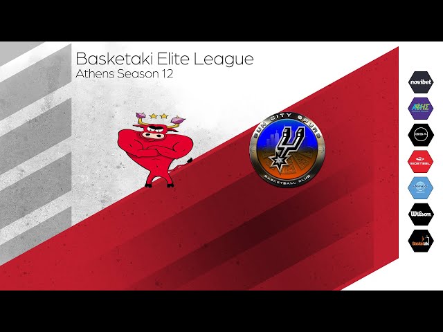 Basketaki The League - Στιφάδο Bulls Vs Sun City Spurs (10/02/2025)