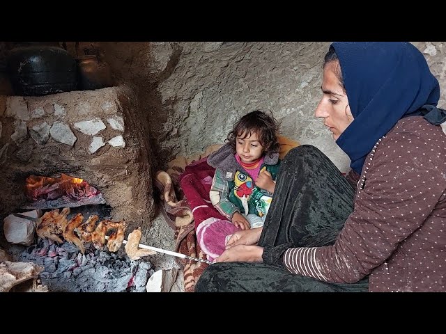 Hard Days, Beautiful Moments: The Legend and Cooking Kebab in a Cave