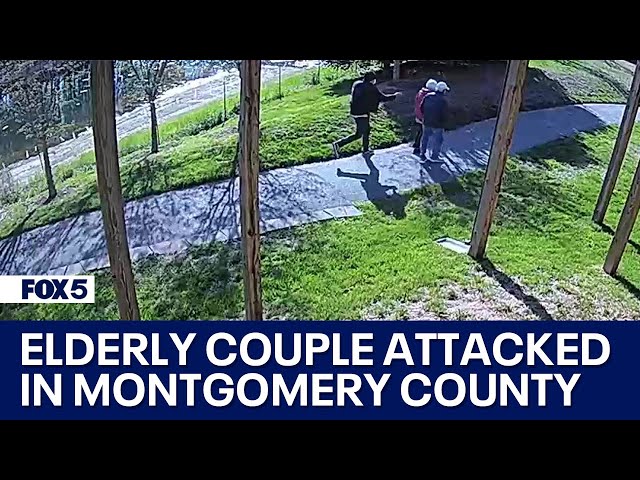 Video shows elderly couple violently robbed in Montgomery County | FOX 5 DC