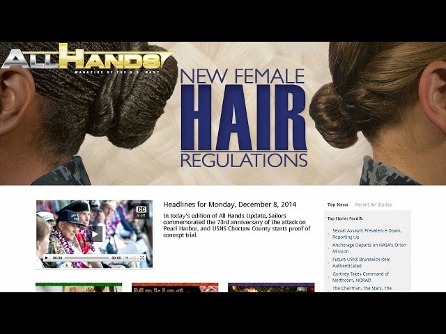 Hair Policy for Female Sailors Updated; SECNAV Discusses U.S. Role in the Arctic (HL09)