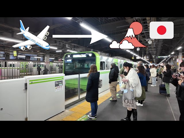 Full Trip Tokyo-Haneda Airport to Shibuya Crossing (Immigration, Train Ride & Fare)