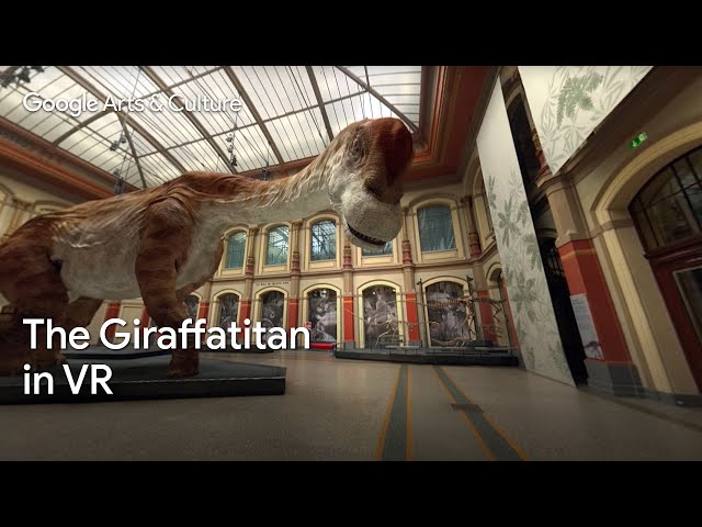 Bringing Giraffatitan DINOSAURS back to LIFE with 360 VR 🦕 | Google Arts & Culture