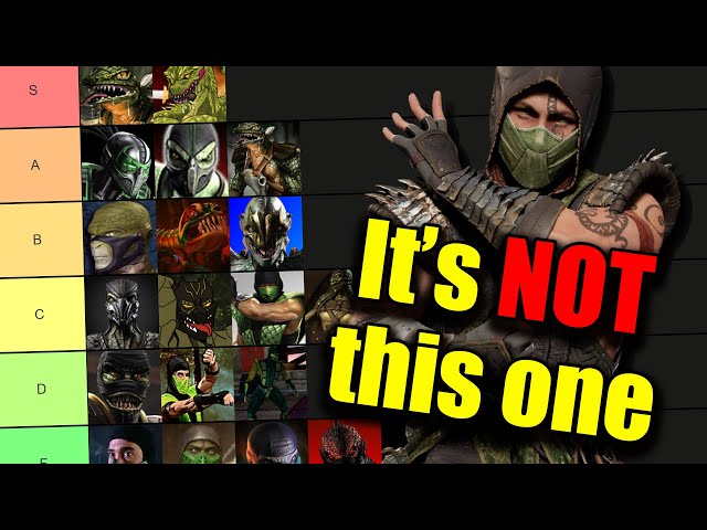 Mortal Kombat : The BEST Reptile Design