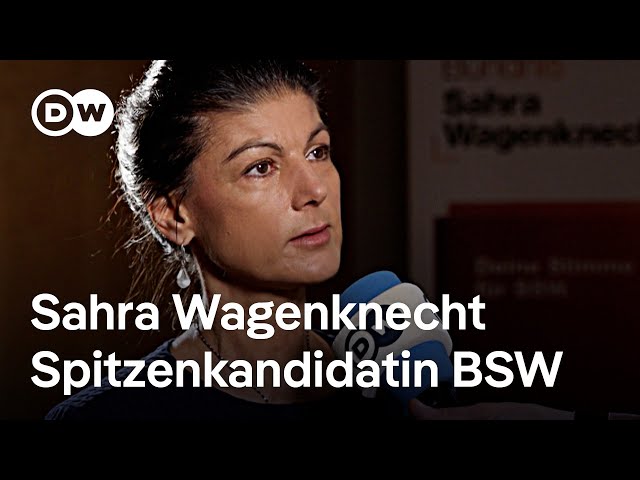 "BSW passt in keine Schublade" Sahra Wagenknecht im Interview | DW Nachrichten