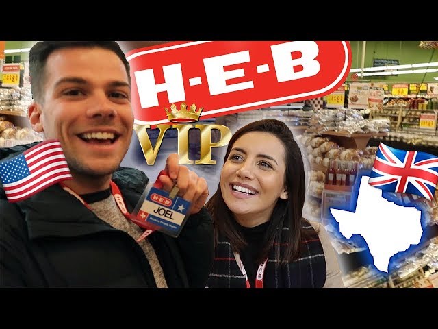 🇬🇧BRITISH EXPLORE HEB FOR THE FIRST TIME 🇺🇸 | Texas Series