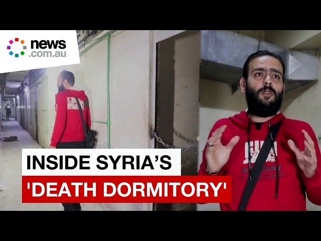 Freed Syrian prisoners return to their 'death dormitory'