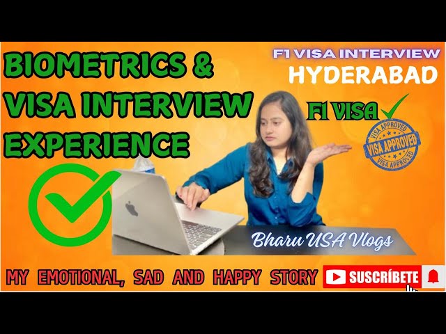 USA F1 Visa Approved at Hyderabad | Biometrics and F1 Visa Interview Experience|Must watch #usa#OFC